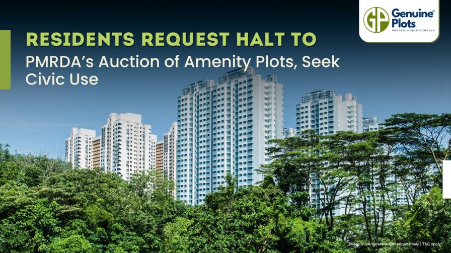 Residents Request Halt to PMRDA’s Auction of Amenity Plots, Seek Civic Use